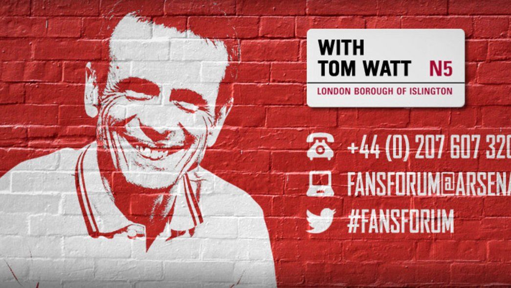 Fans' Forum with Tom Watt