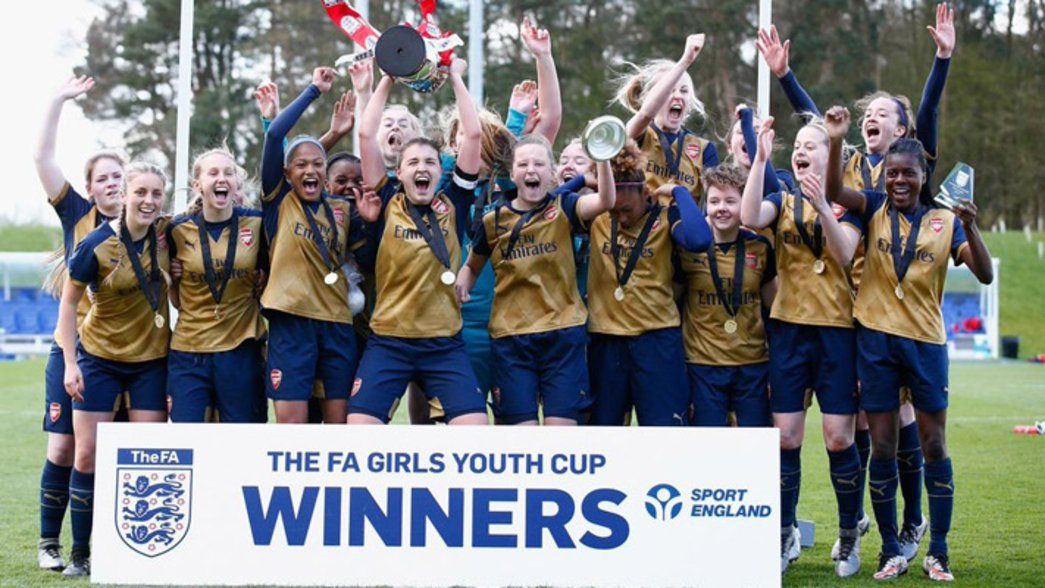 Arsenal Ladies FA Youth Cup win