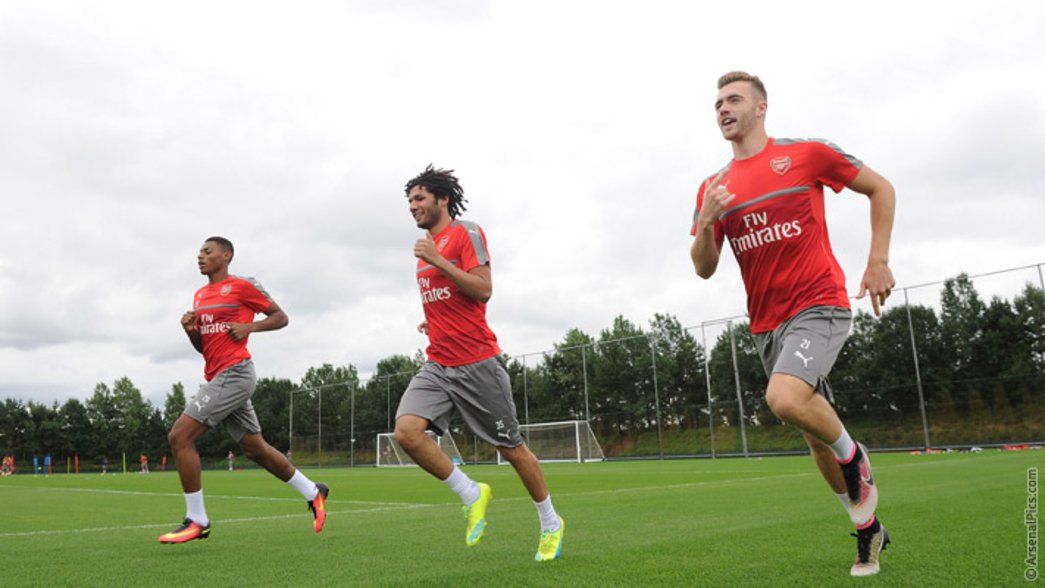 Arsenal squad return for pre-season training