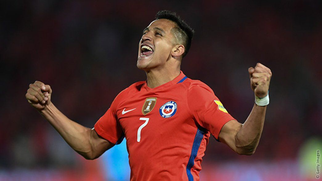 Alexis in action for Chile