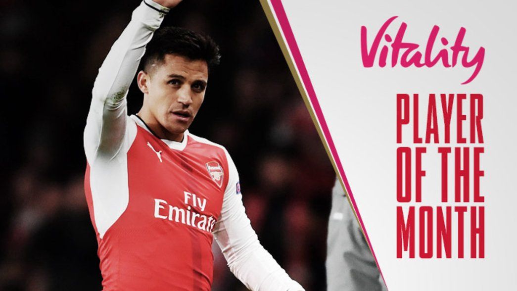 Vitality Player of the Month for March: Alexis