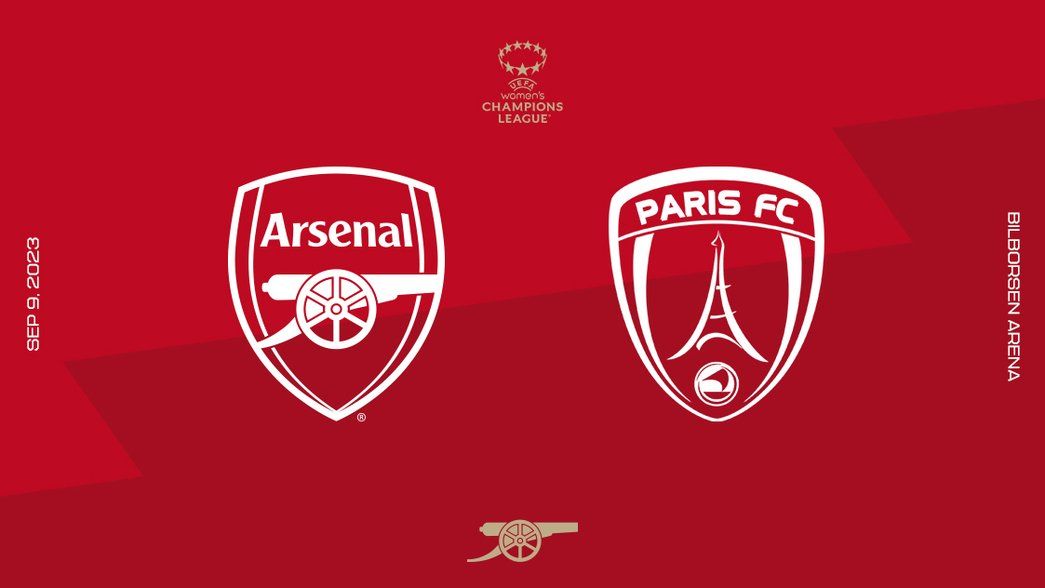 Arsenal Women v Paris FC, September 9 2023