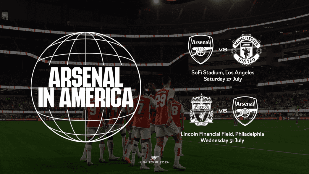 Arsenal's 2024 USA Tour