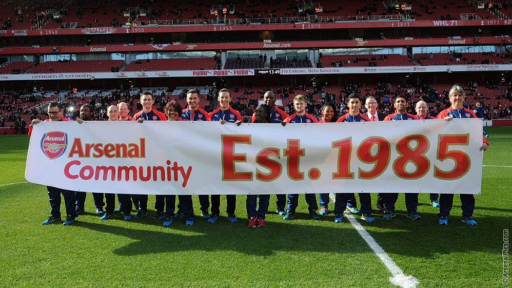 Arsenal in the Community - 30 years