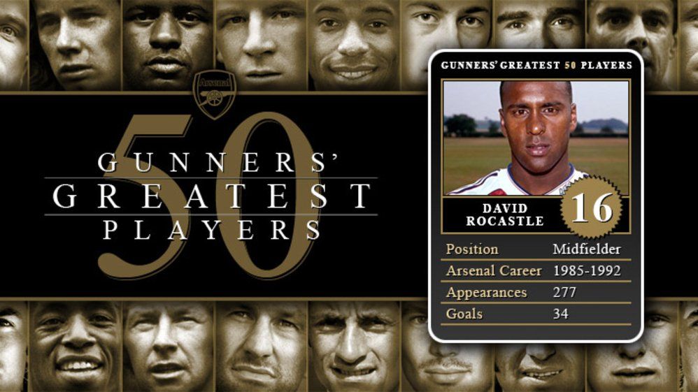 Greatest 50 Players -16 David Rocastle
