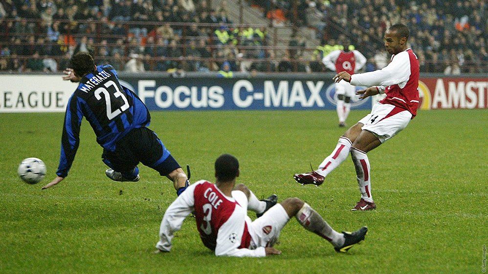 Henry inspires 5-1 win over Inter Milan