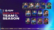 Trio named in WSL FC24’s Team of the Season
