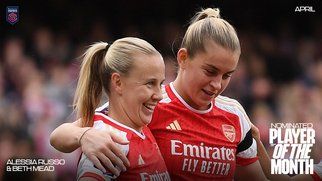 Russo and Mead up for WSL Player of the Month