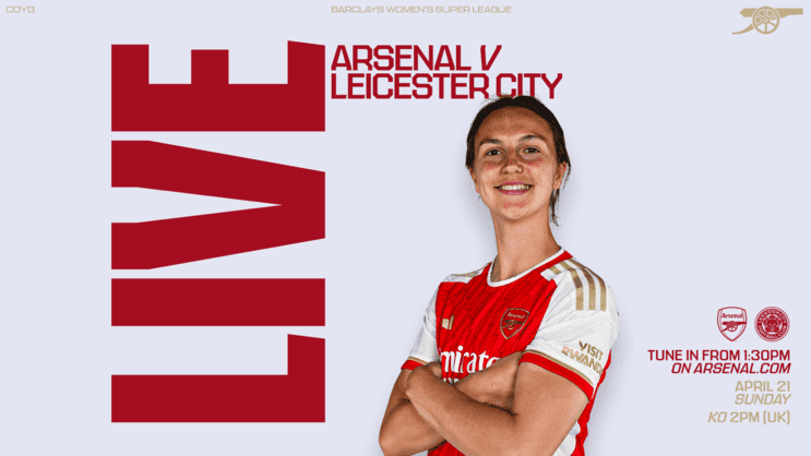 Stream our WSL clash against Leicester City live
