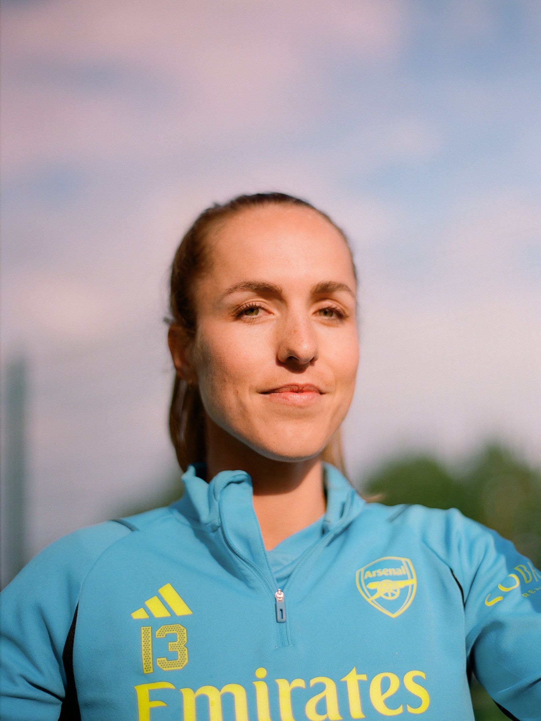 An image of Arsenal supporter, Lucia Gatward, along with the following information: Born 15-05-04, Arsenal 2-1 Leicester