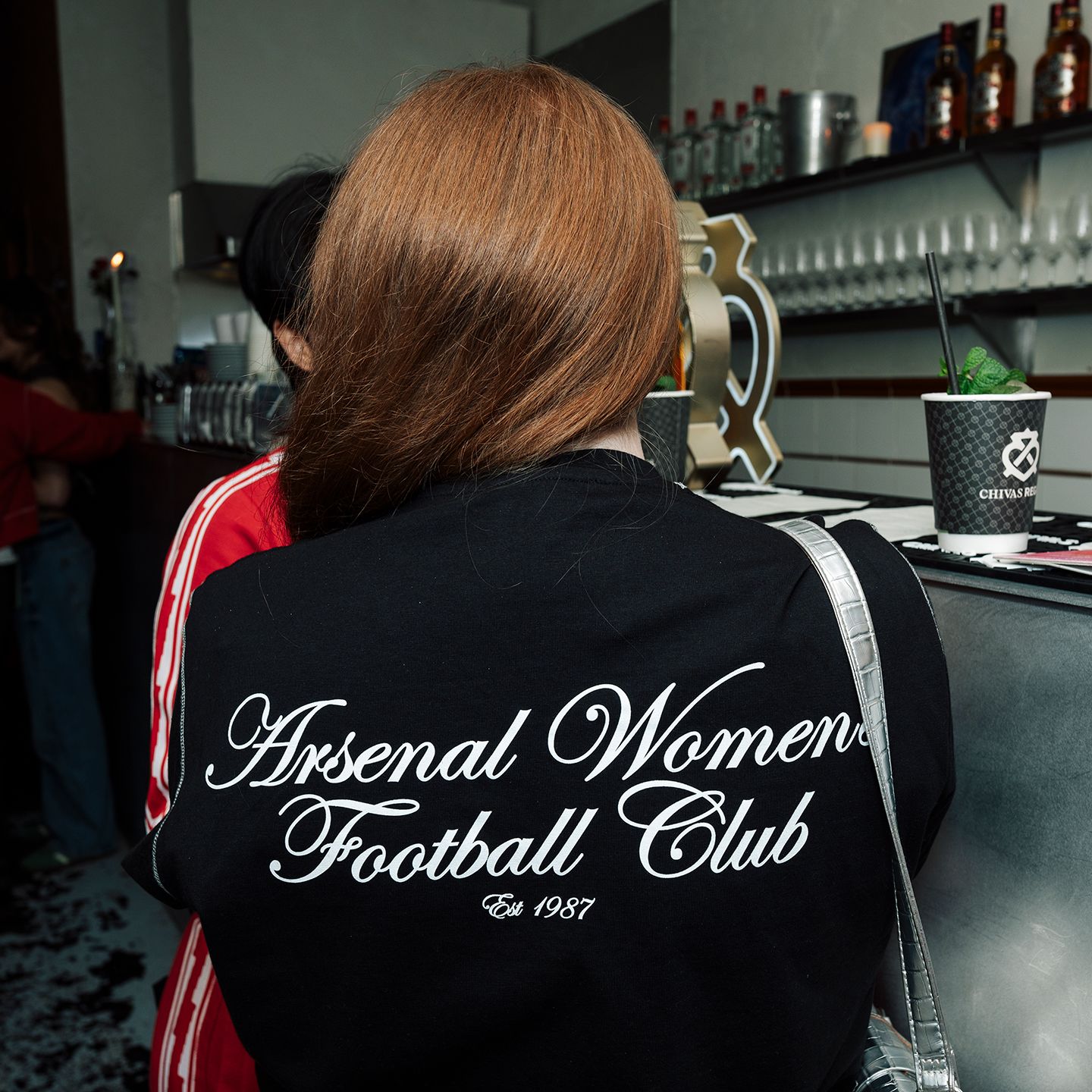 An image of Arsenal supporter, Lucia Gatward, along with the following information: Born 15-05-04, Arsenal 2-1 Leicester