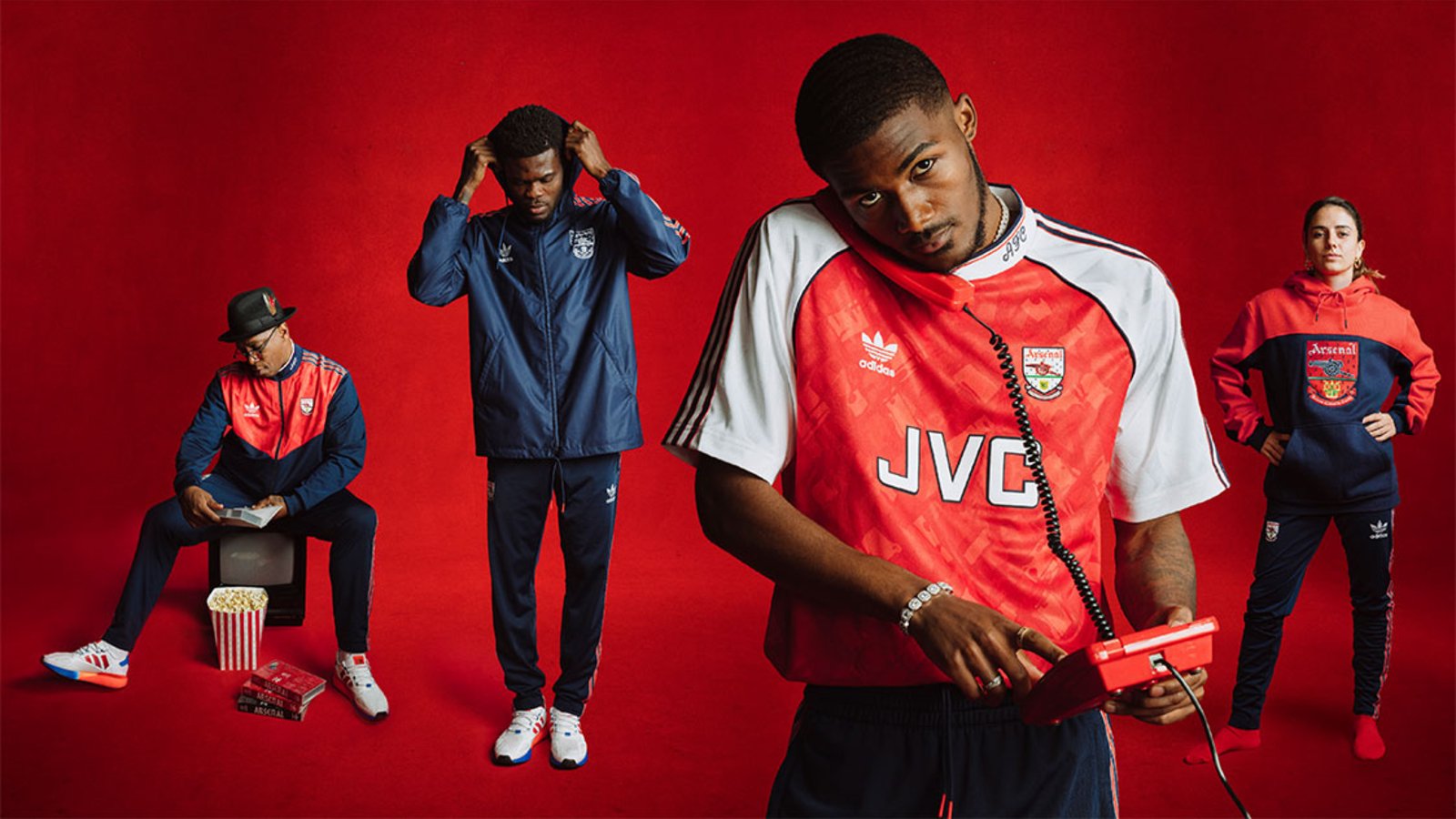 The new Arsenal x adidas limited collection | |