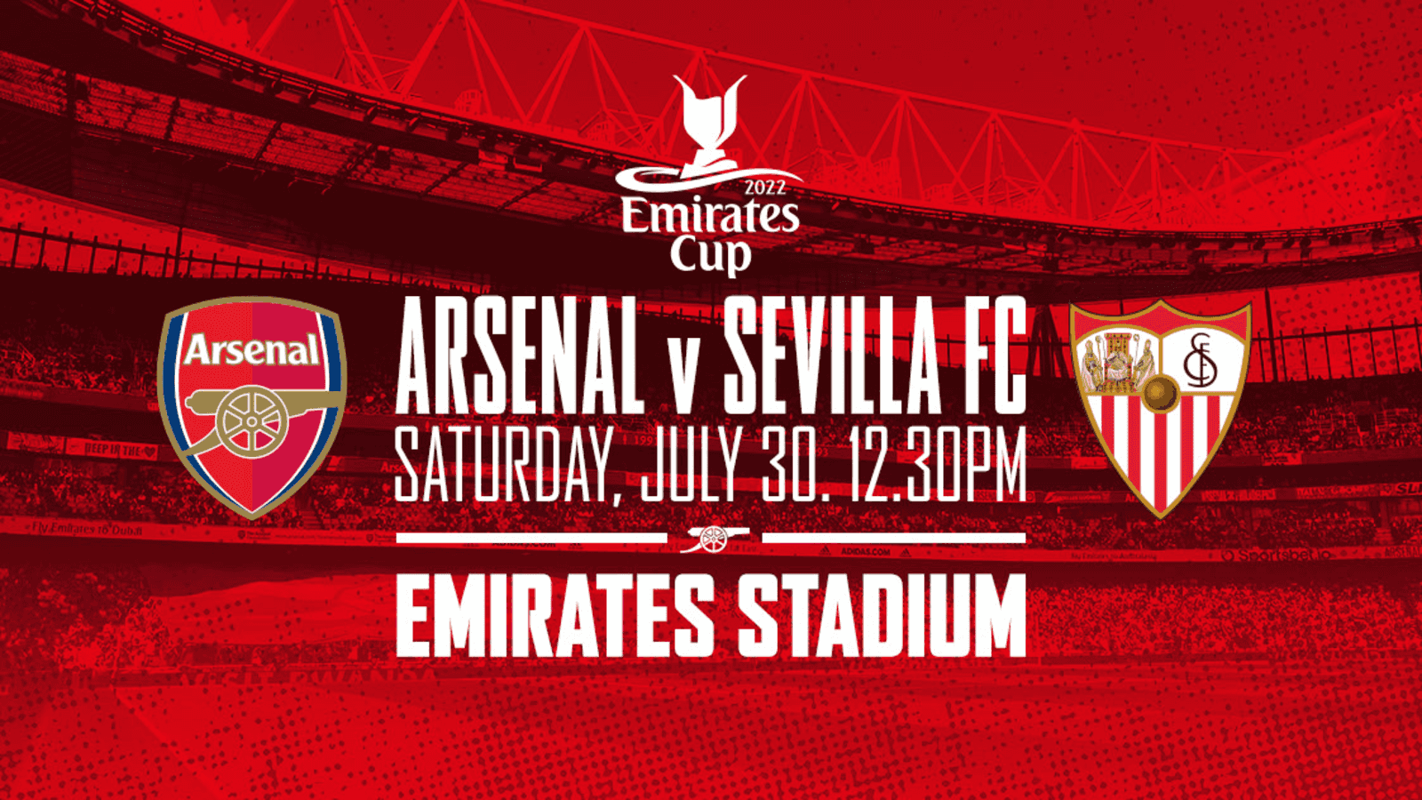 Arsenal vs Sevilla: Live stream, TV channel, kick-off time & how to watch  Emirates Cup