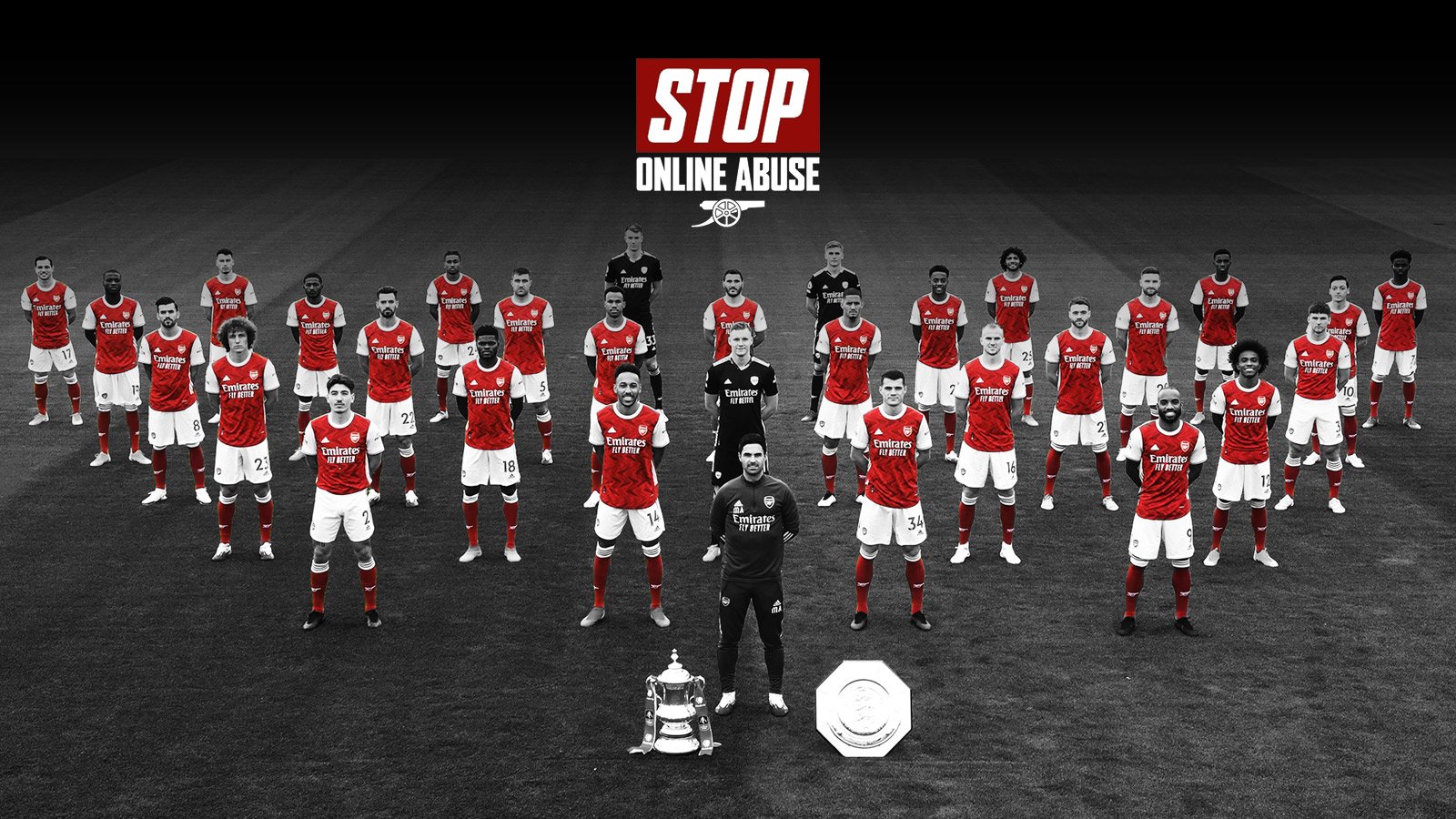 Arsenal launches #StopOnlineAbuse campaign News Arsenal