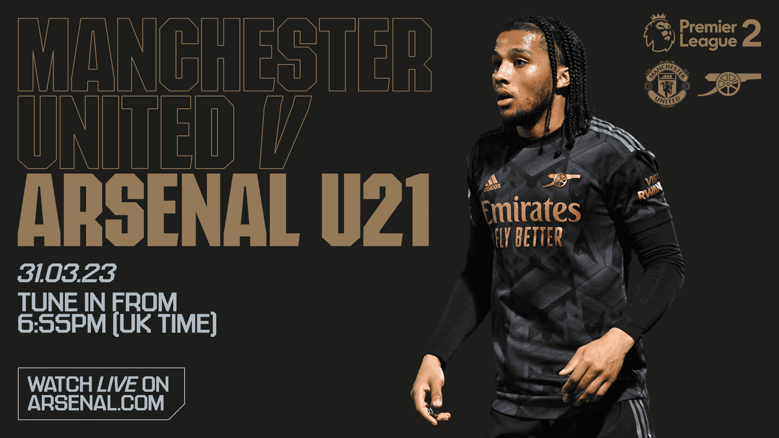 Stream Friday's U21 game at Manchester United | News | Arsenal.com