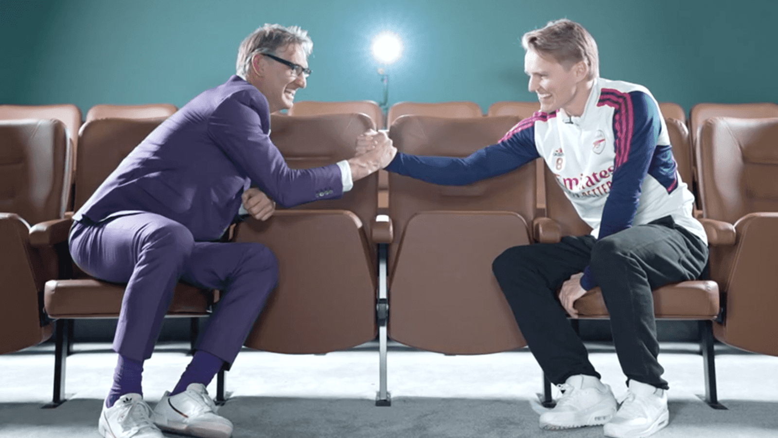 Tony Adams and Martin Odegaard talk title races | Interview | News |  Arsenal.com