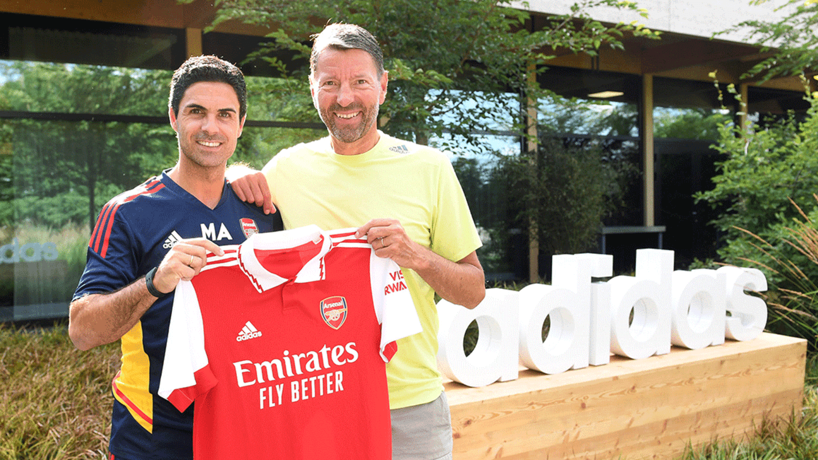 les Ringlet Blij adidas partnership extended to 2030 | Partner Activation | News | Arsenal .com