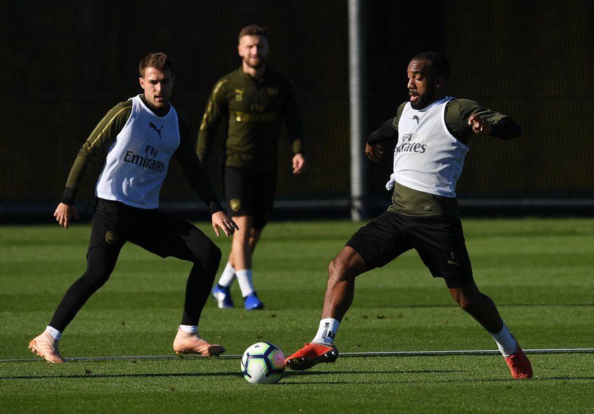 Arsenal train before hosting Leicester | Gallery | News | Arsenal.com