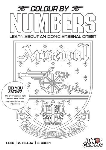 Colour By Numbers - Classic Crest