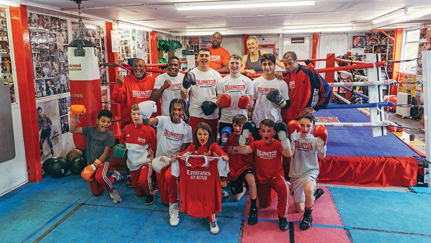 Leah Williamson Islington Boxing Club