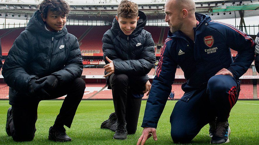 Arsenal in the Community Premier League Inspires