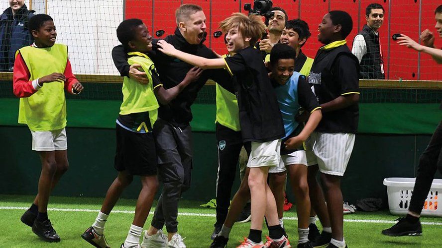 Arsenal in the Community Premier League Inspires