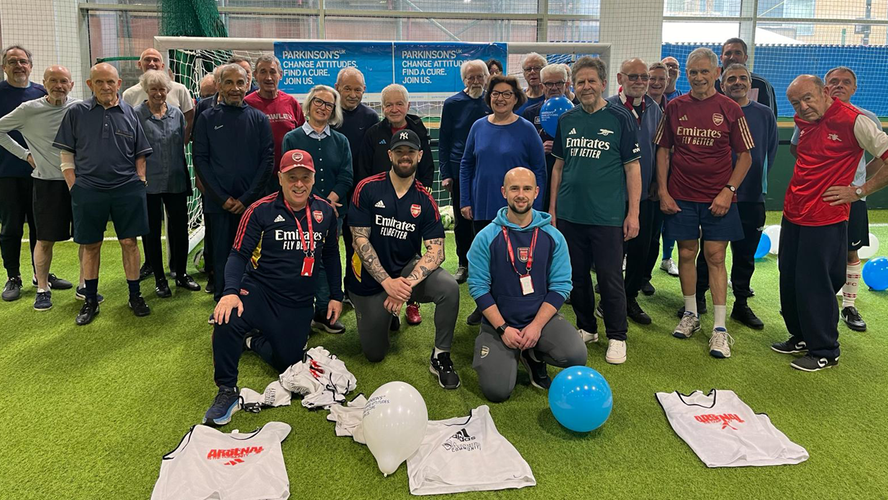 Arsenal in the Community World Parkinson’s Day 