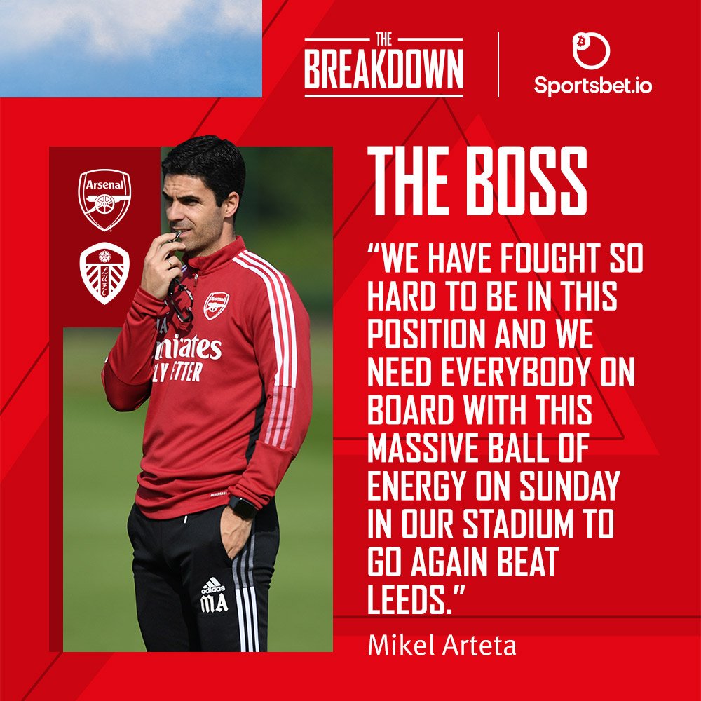 Mikel Arteta On Arsenal vs Leeds United