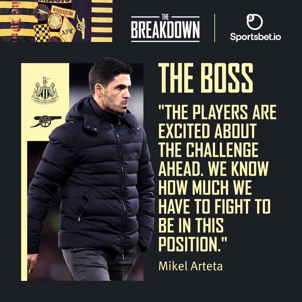 Mikel Arteta On Newcastle United vs Arsenal