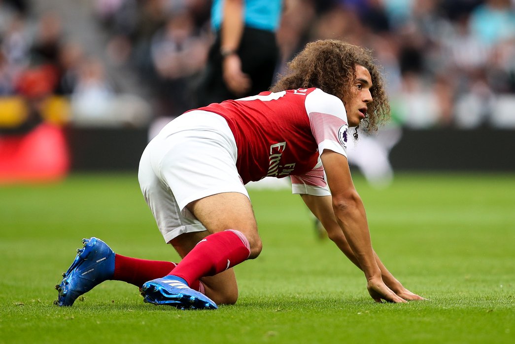Matteo Guendouzi in action at Newcastle