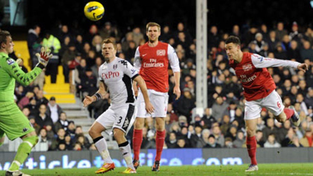 11/12: Fulham 2-1 Arsenal - Laurent Koscielny