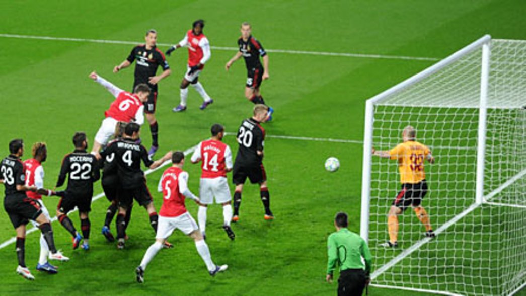 Arsenal 3 0 Ac Milan Match Report Arsenal Com