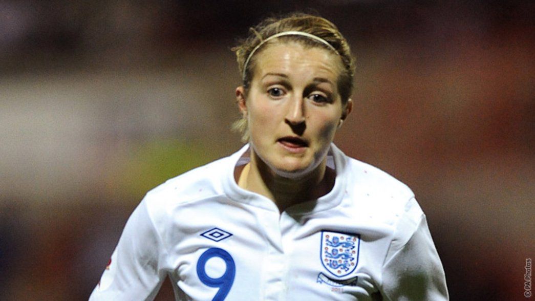 Ellen White in action for England