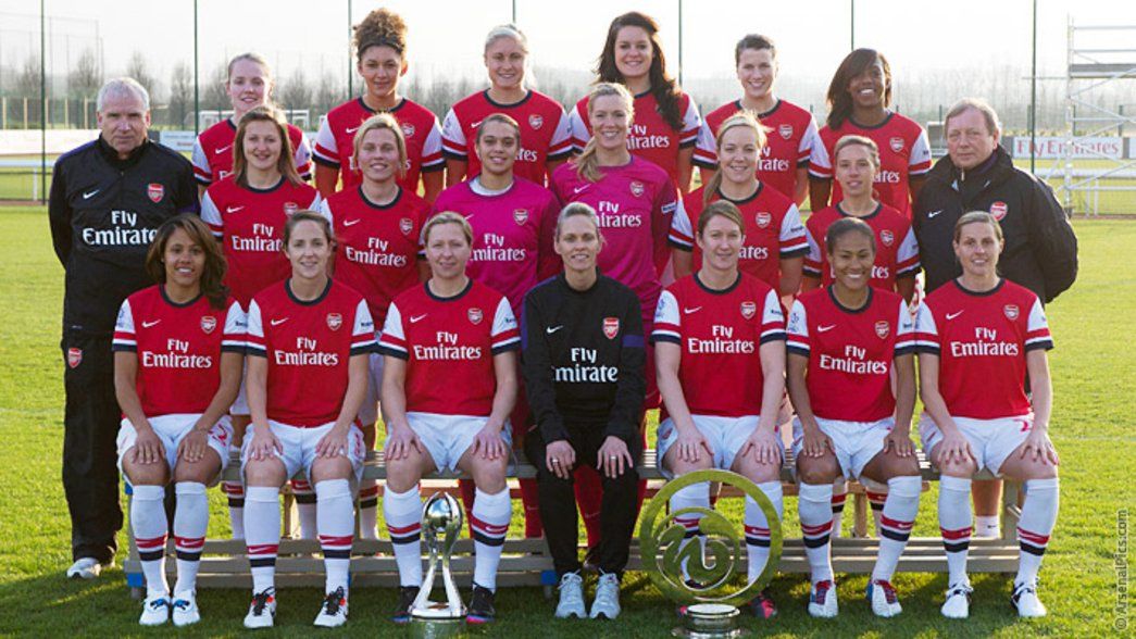 Arsenal Ladies squad 2013/2014