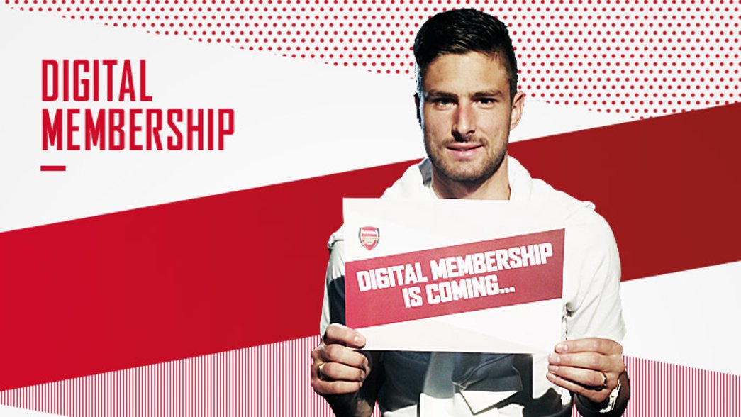 Olivier Giroud presents Digital Membership