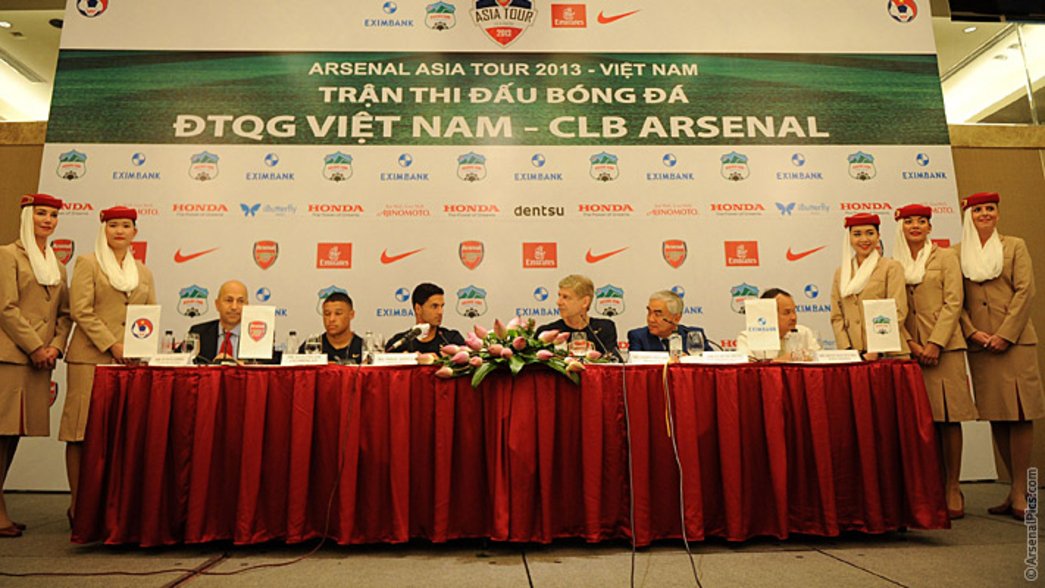 Press conference in Hanoi