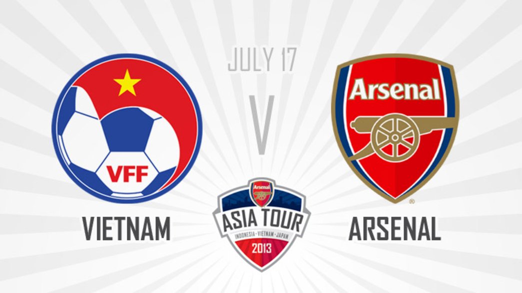 Arsenal Asia Tour 2013 - Vietnam v Arsenal