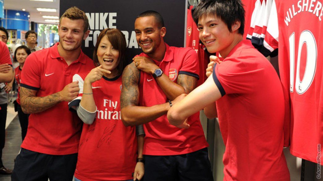 Ryo thrilled fans at a Nike event