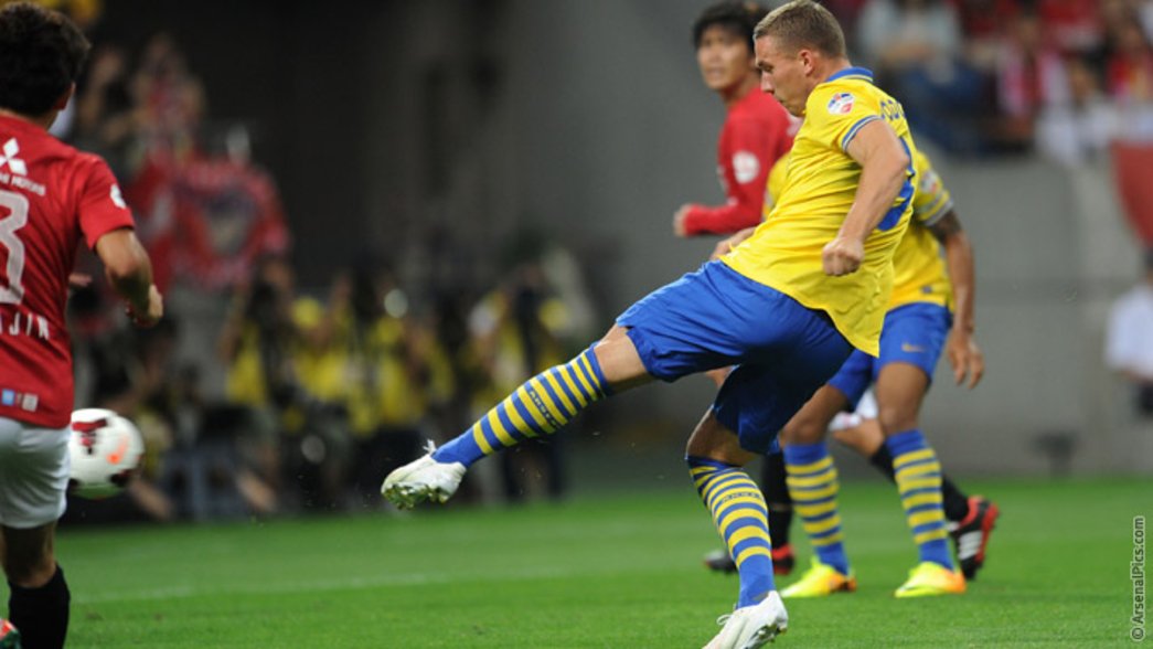 13/14: Urawa Reds 1-2 Arsenal - Lukas Podolski