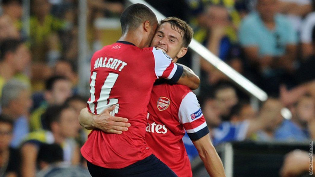 13/14: Fenerbahce 0-3 Arsenal - Aaron Ramsey