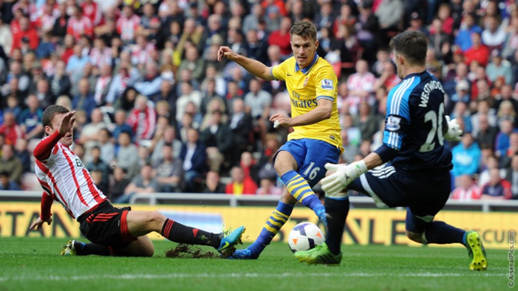 13/14: Sunderland 1-3 Arsenal - Aaron Ramsey