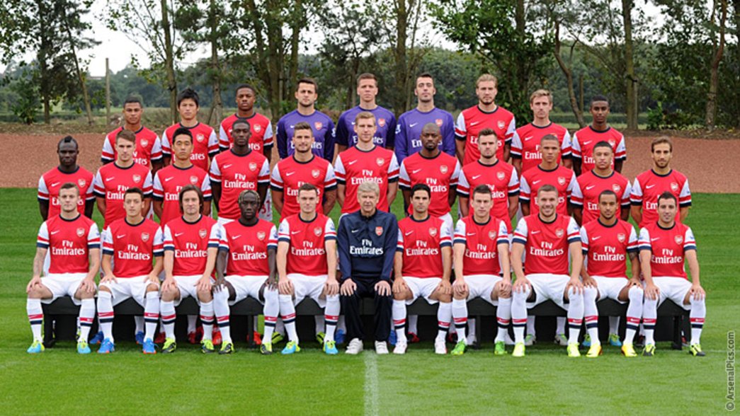 Arsenal first-team squad 2013-2014