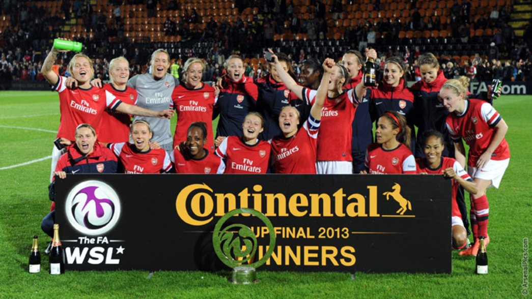 The Gunners won their third Continental Cup last season