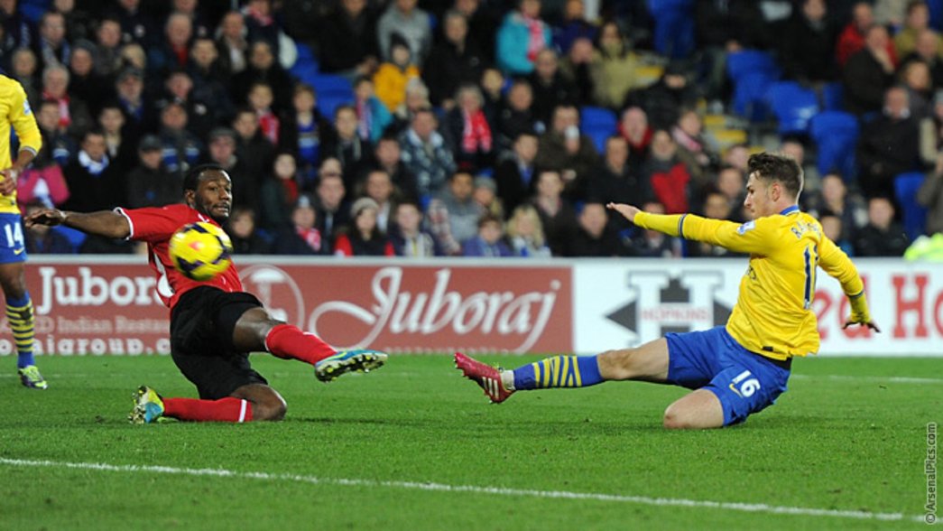 13/14: Cardiff 0-3 Arsenal - Aaron Ramsey