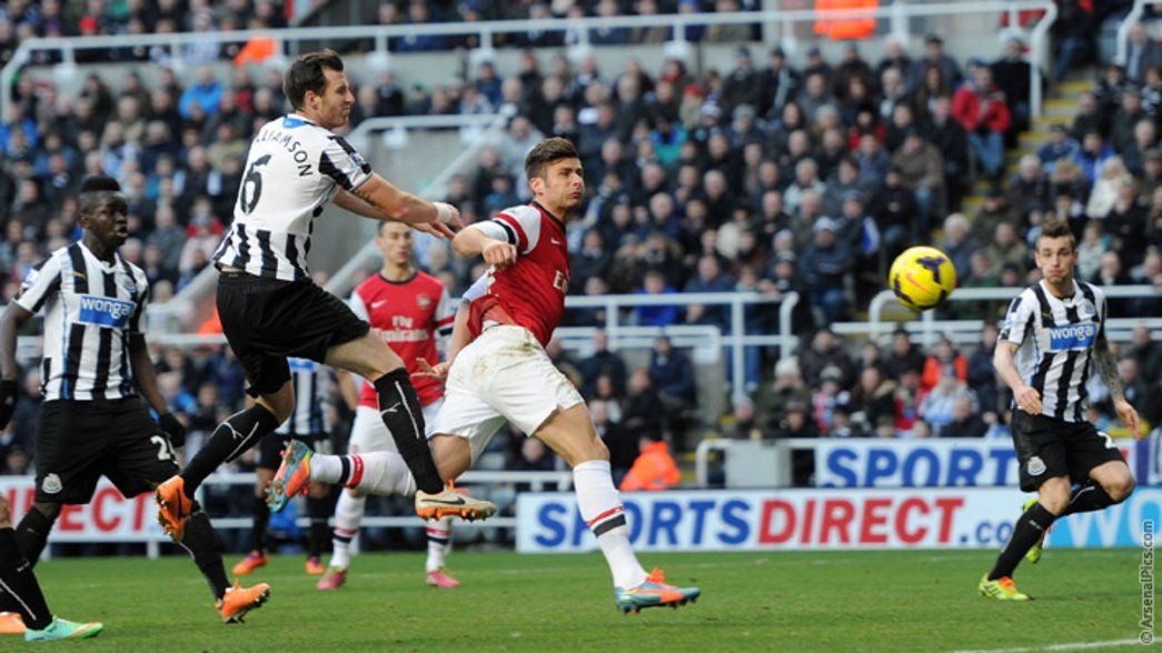 13/14: Newcastle United 0-1 Arsenal - Olivier Giroud