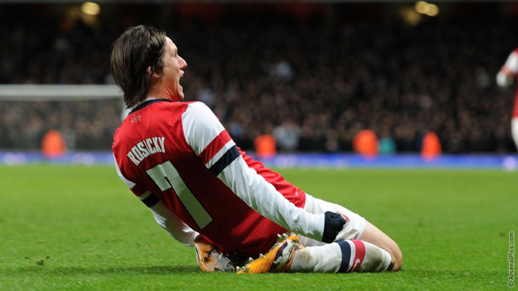 13/14: Arsenal 2-0 Tottenham Hotspur - Tomas Rosicky