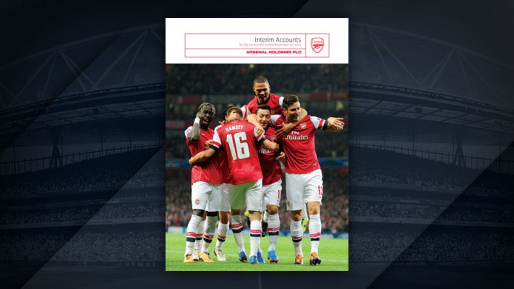 Financial results for the six months ended Nov 30 2013 - See more at: http://origin.arsenal.com/the-club/corporate-info/arsenal-holdings-financial-results#sthash.PfkMHD2E.dpuf