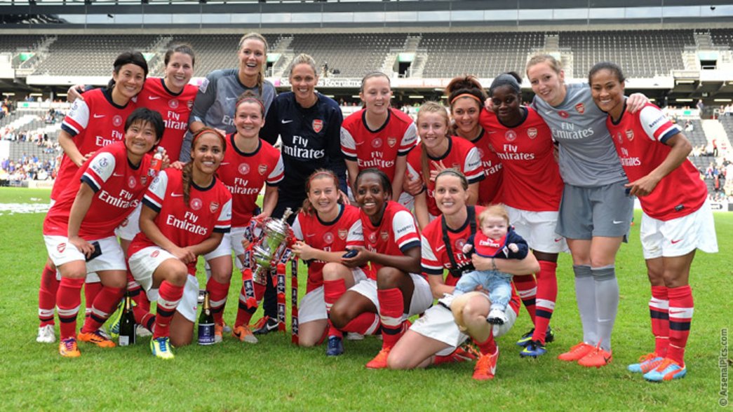 FA Women's Cup Winners 2014