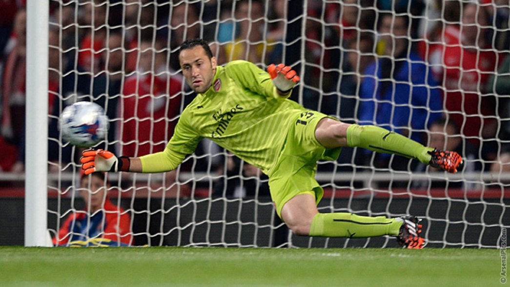 David Ospina has become Arsenal's man man in the Premier League