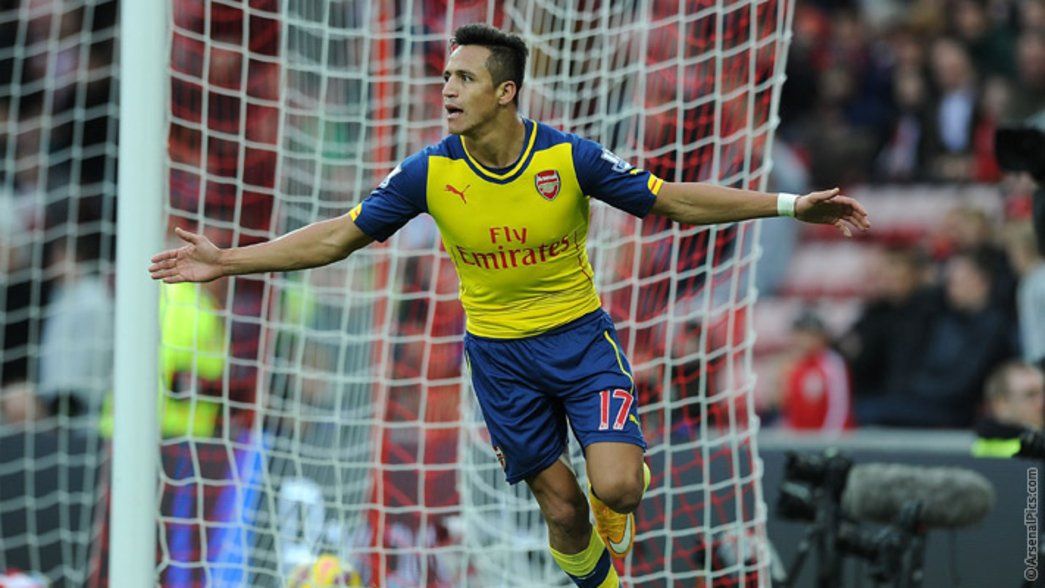 Alexis - Arsenal's top scorer this season